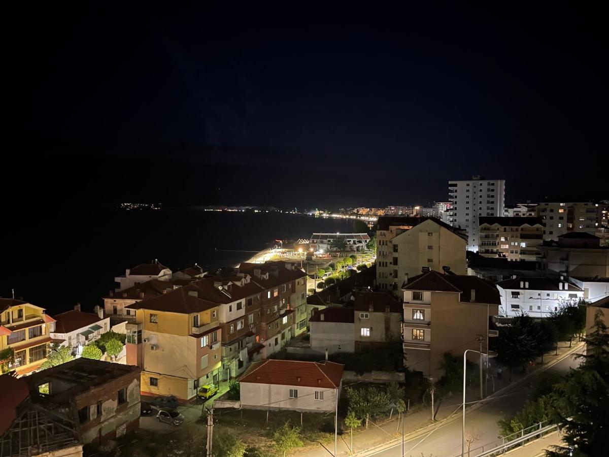 Hotel Belvedere Pogradec Bagian luar foto